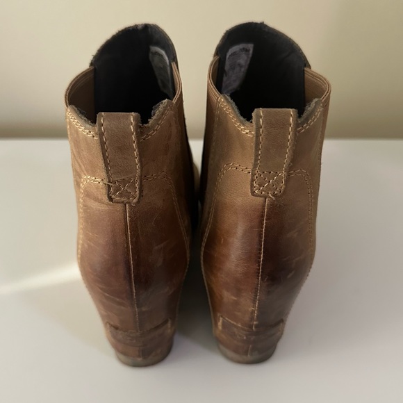 • Sorel • Lea Wedge Leather Casual Boot - Picture 6 of 10